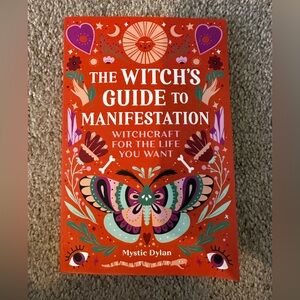 The Witch's Guide to Manifestation Book - Bright Orange Cover